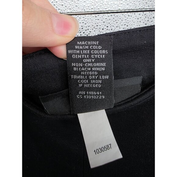 Lane Bryant A-Line Skirt 18/20 Black - Picture 4 of 6